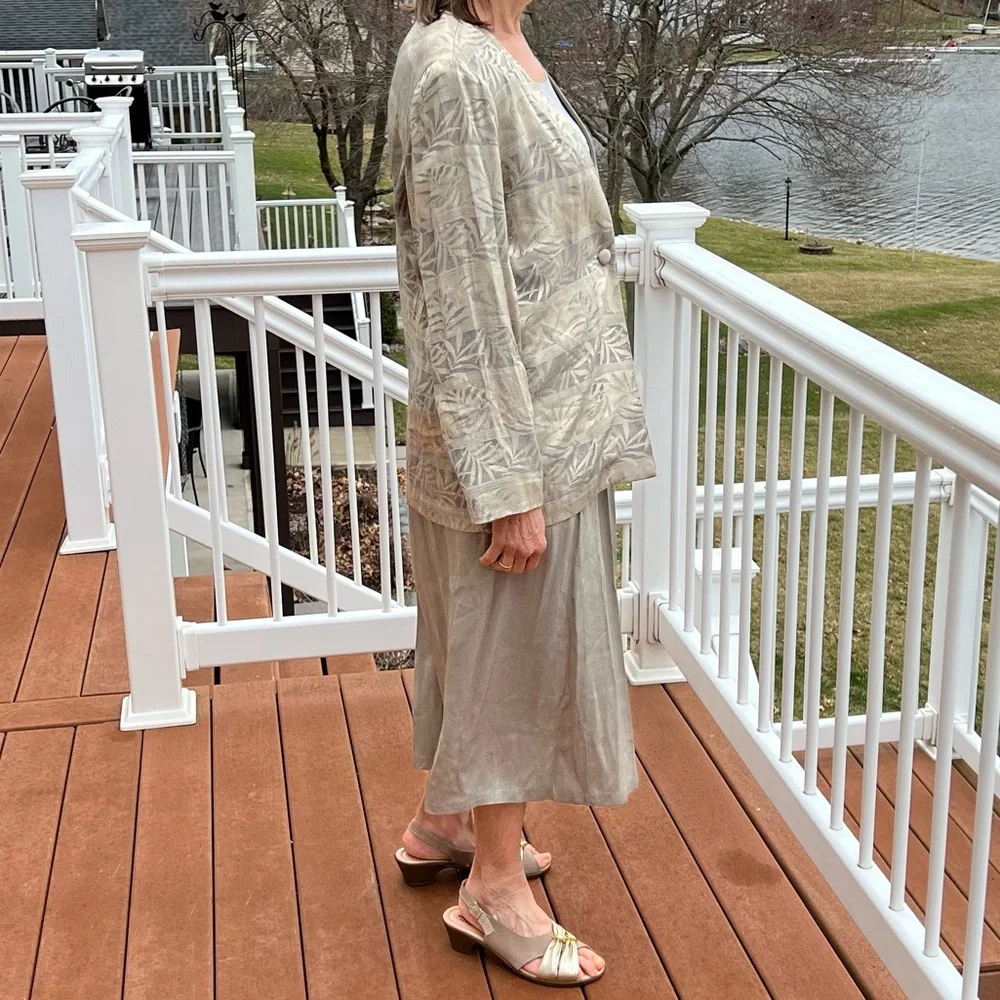 - Vintage Signet Sportswear Skirt Suit Set SZ M! EUC!